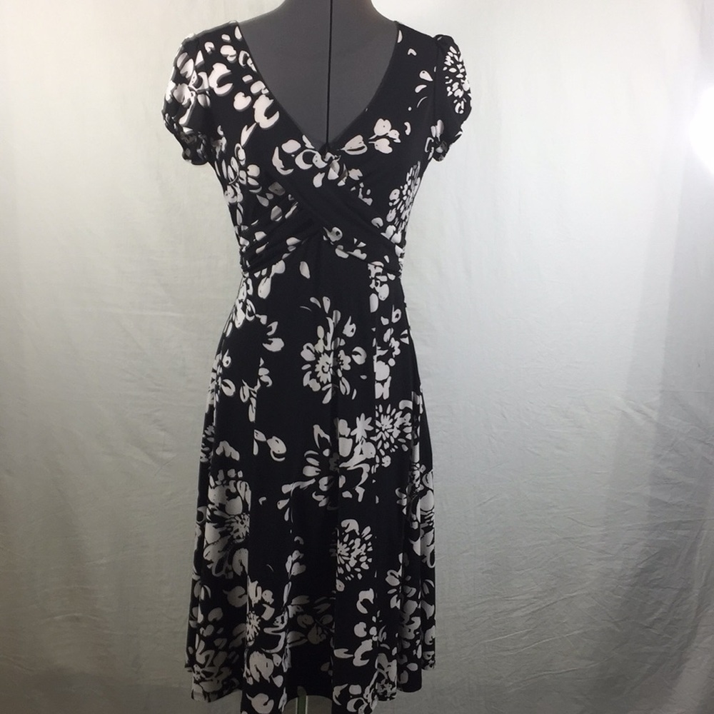 American Living Black & White Dress Size 4